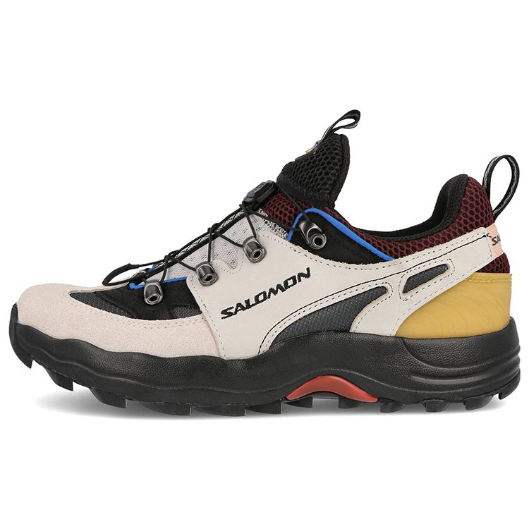 SALOMON Raid Wind Comfortable Fabric Synthetic Leather Shock Absorbing Slip Resistant Durable Lightweight Low Top Casual Running Shoes 415770
