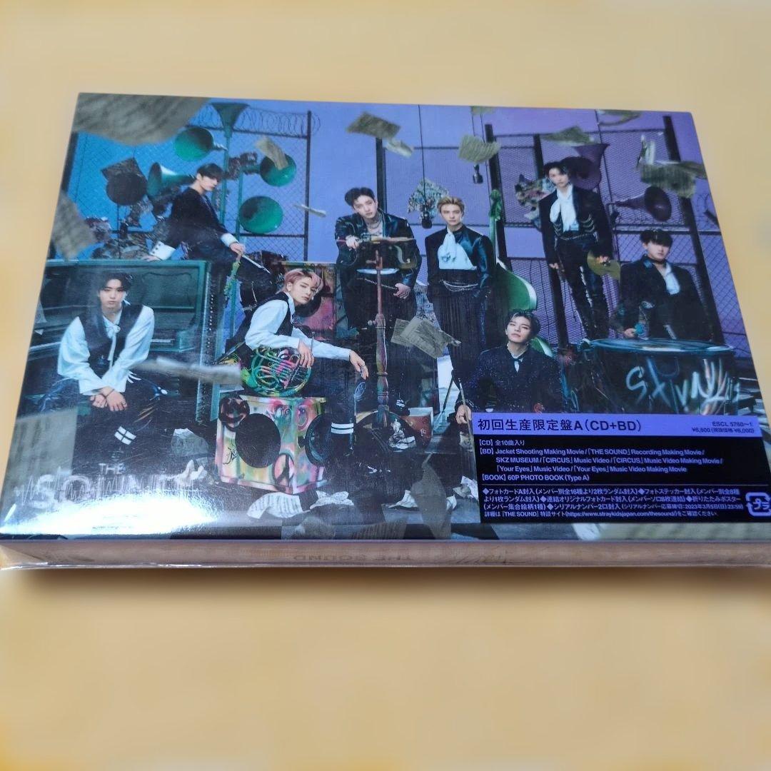 

[USED] Stray Kids THE SOUND First Press Limited Edition A (CD + BD)