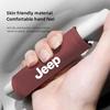 2Pcs Leather Car Door Armrest Cover Roof Handle Covering For Jeep Grand Cherokee Wrangler JK Gladiator Compass Renegade Wagoneer AJR1