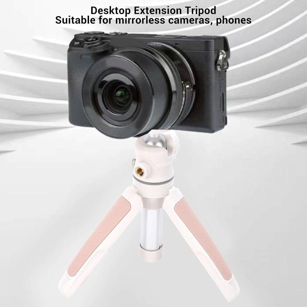 Handheld Grip Camera Tripod Lightweight Selfie Stick Tripod Durable Telescopic Tripod Stand  Travel