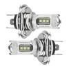 White H4 9003 HB2 Fog Driving Light LED Headlight 80W High/Low Beam Lamp Bulbs