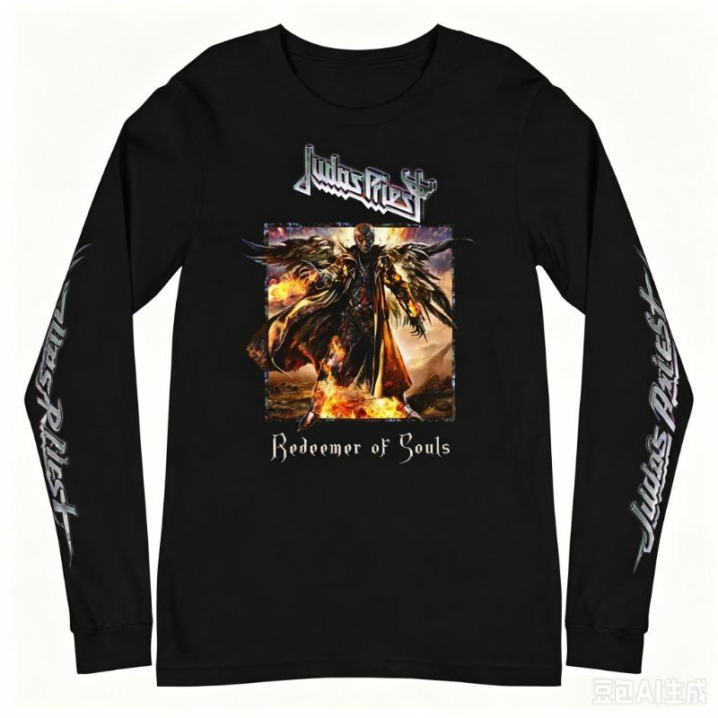 2026 Rock Judas Priest Band 3D Print Long Sleeve T-shirt Men Women Fashion Hip Hop Oversized Tops Tees Mens Clothing Harajuku