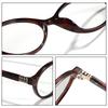 2396 Nerd TR90 Oval Tortoiseshell Women's Eyeglasses with Prescription & Anti-Blue Light Lenses