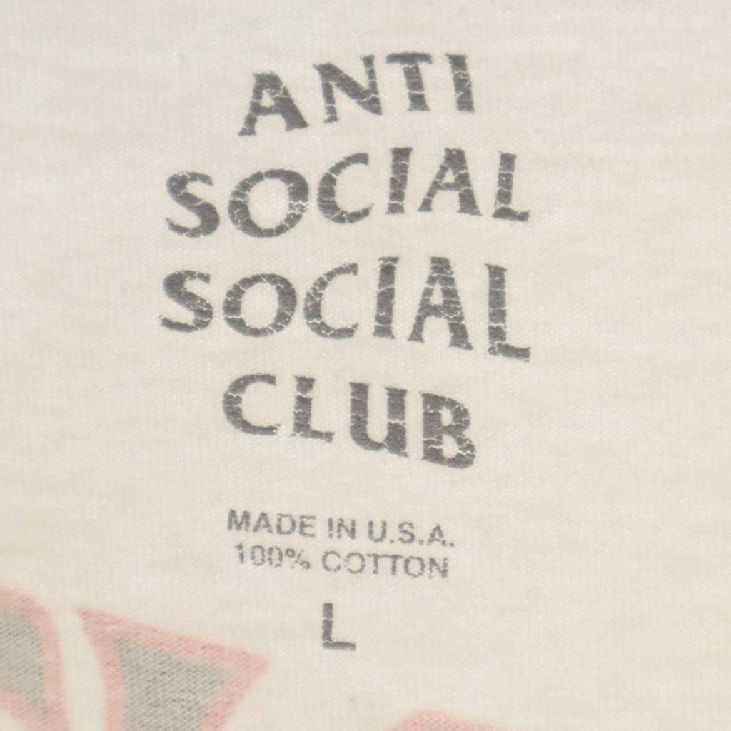 ANTI SOCIAL SOCIAL CLUB Made In USA Back Print Short Sleeve T-shirt L Men's Used
