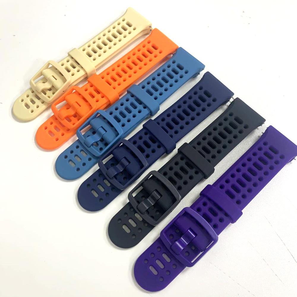 20mm 22mm Silicone Strap For COROS APEX 4 2 Pro 46mm 42mm Replace Sports Bracelet For COROS PACE 4 3 2 pro Breathable Wrist Band