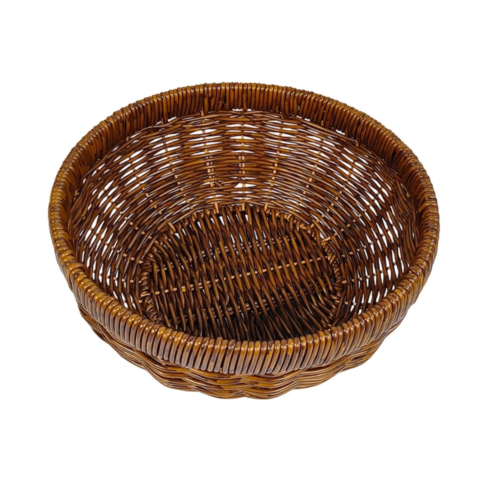 Basket Fruit Basket Snacks Organizer Bowl for Home, , Bedroom S