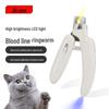 Haustier-Nagelknipser mit LED- und UV-Licht