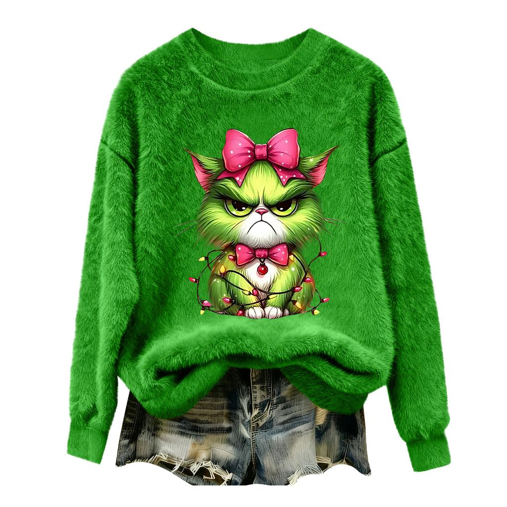 Women's Sweatshirt Long Sleeve  Casual Comfort Loose Lightweight Women's Sweatshirt