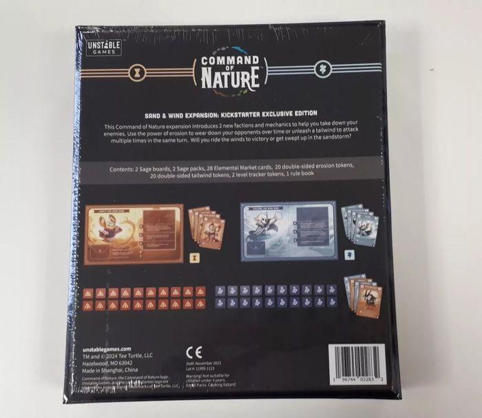 Jeu de société - Command Of Nature - Exclusivité Kickstarter - Coffret collection ultime - 2 à 4 joueurs