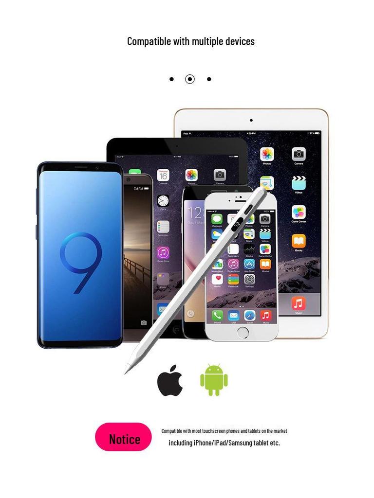 Kapazitiver Stift für iPad, OPPO, Xiaomi, VIVO und Huawei Touchscreens
