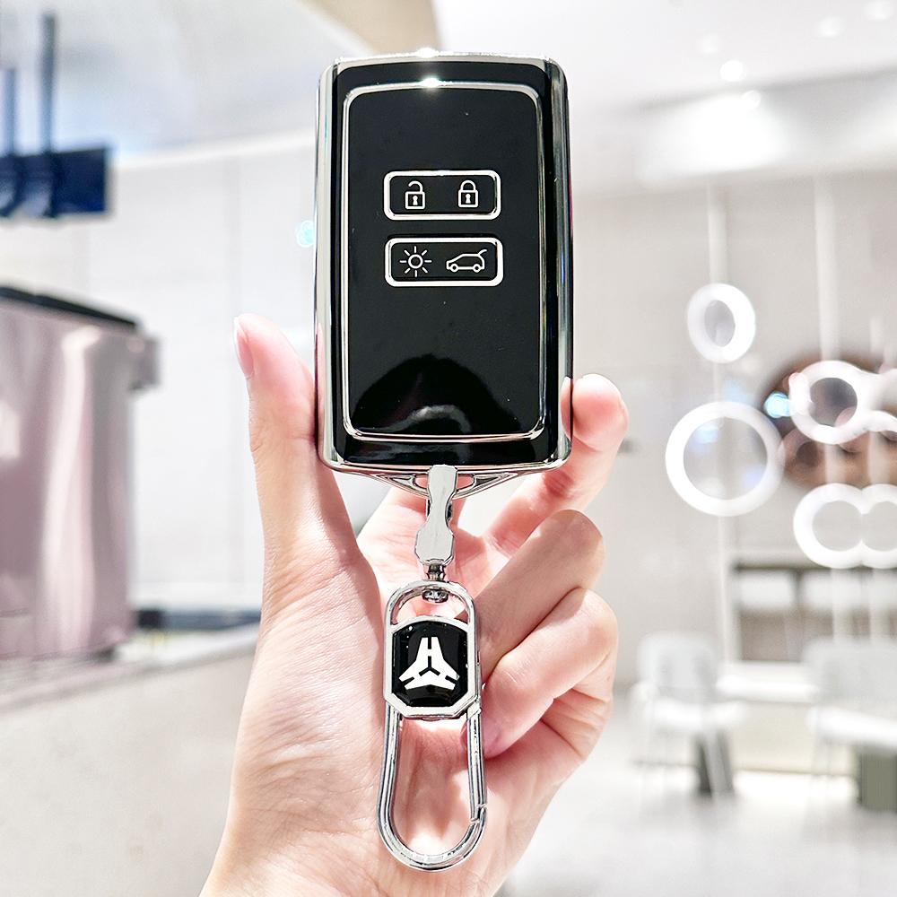 Tpu Auto Car Key Cover Case For Renault Koleos Kadjar Captur Megane Talisman Espace Clio Zoe Scenic 4 Arkana Dacia Sandero