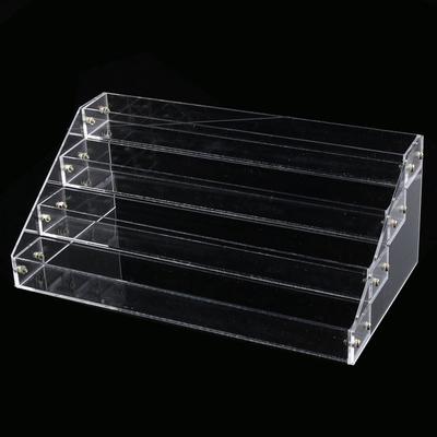 4 Tier Cosmetic Make Up Case Nail Polish Varnish Display Stand Rack Lipstick Holder Plastic