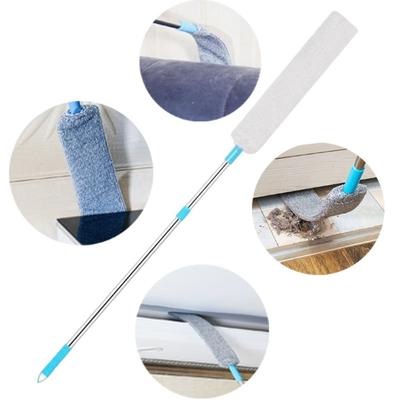 Multi-Purpose Long Handle Mop Bendable Head Telescopic Duster Cleaning Brush  Home Cleaning
