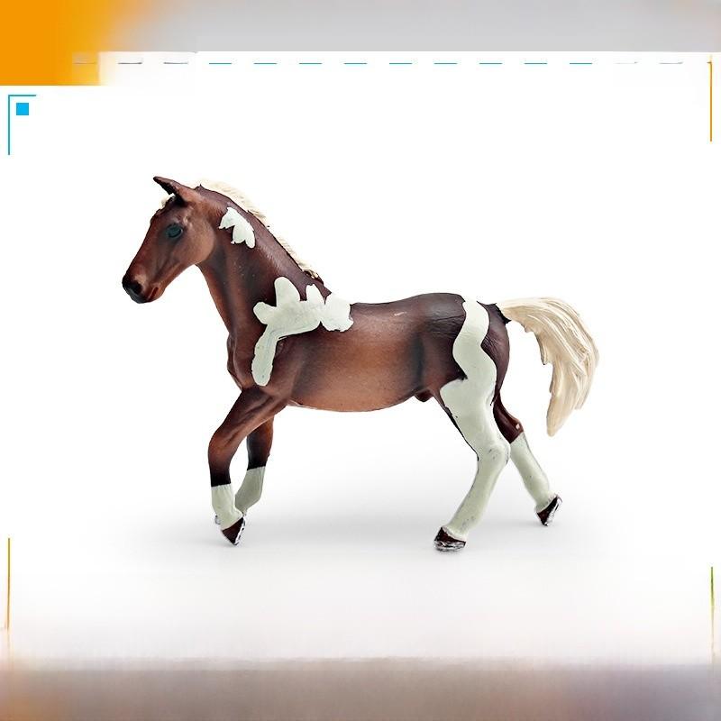 Modèle de Cheval Réaliste en PVC pour Enfants pour le Développement Cognitif et le Jeu Éducatif