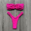 Micro Bikini Push Up Women Swimsuits 2025 Sexy Female Swimwear Brazilian Bikini Set Thong Biquini Swimming Suits Beachwear