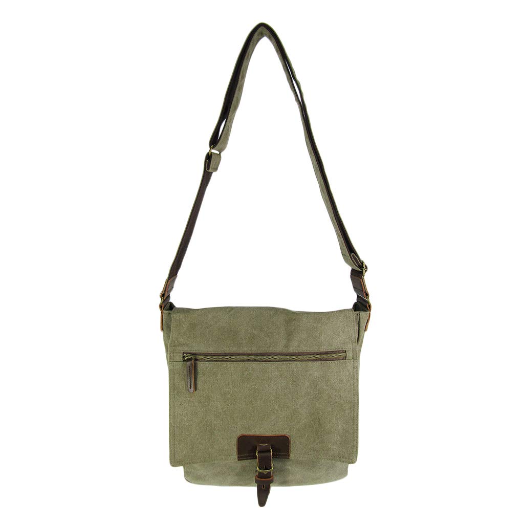 

Сумка через плече VintageII Series A4 Compatible 3X96 Khaki [Hampkoubou]