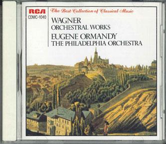 

CD EUGENE ORMANDY - Wagner Orchestral Works 40 CDMC1040 RCA Japan Classical Used