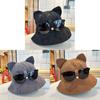 Cute Cartoon Bear Hat Women Sunglasses Spring Summer Sunshade Fishing Hat Men Outdoor Climbing Fishing Trendy