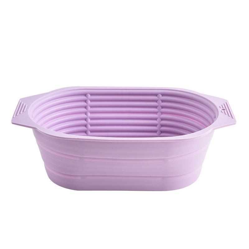 Silicone Bread Fermentation Bowl - High Temp, Food-Grade, Foldable Basket