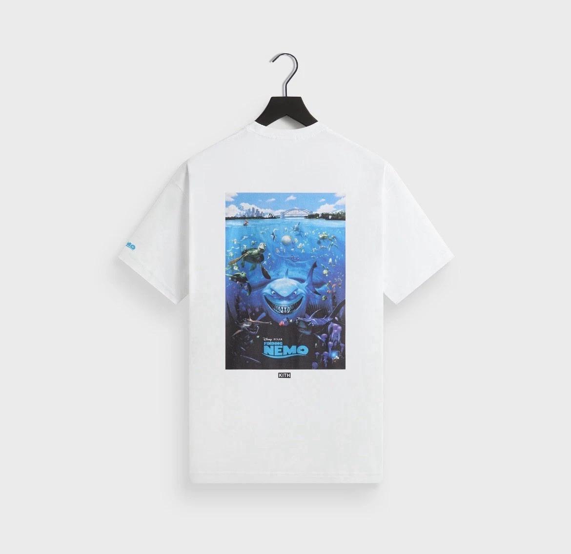 

Kith x Pixar Nemo Family Vintage White Tee Mens Size (XL) X-Large NWT 3XL