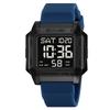 Multifunctional electronic watch male luminous waterproof square student watch sports electronic watch