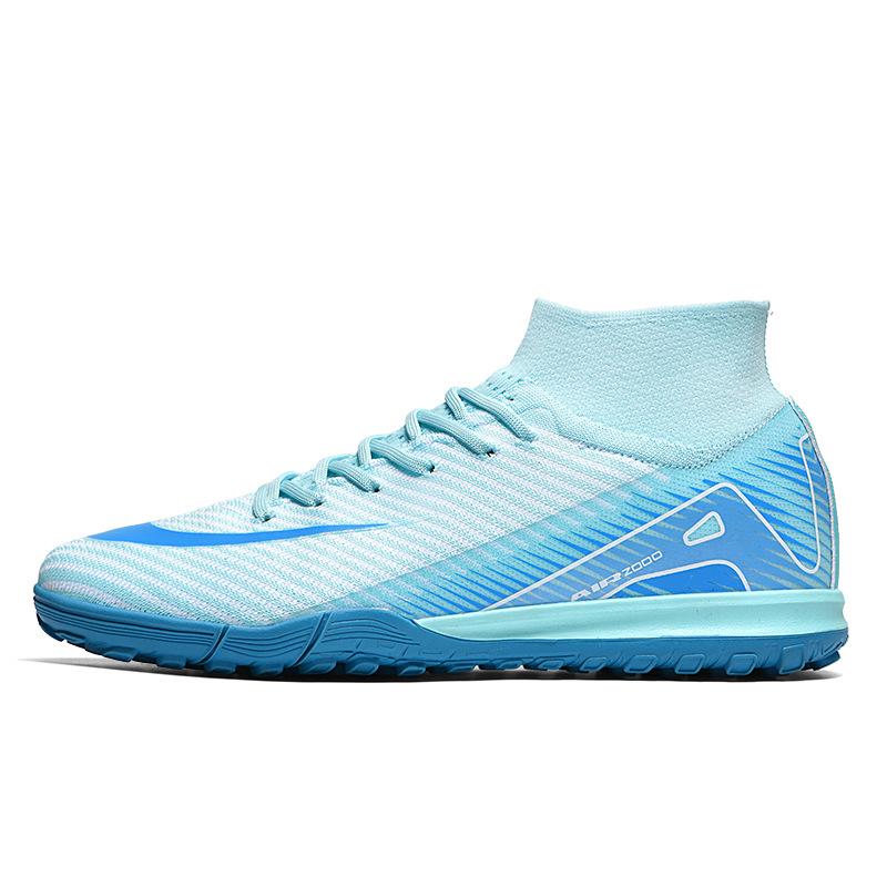 New Football Shoes Male And Female Students Training European Cup Spikes Artificial Grass Tf Football Shoes