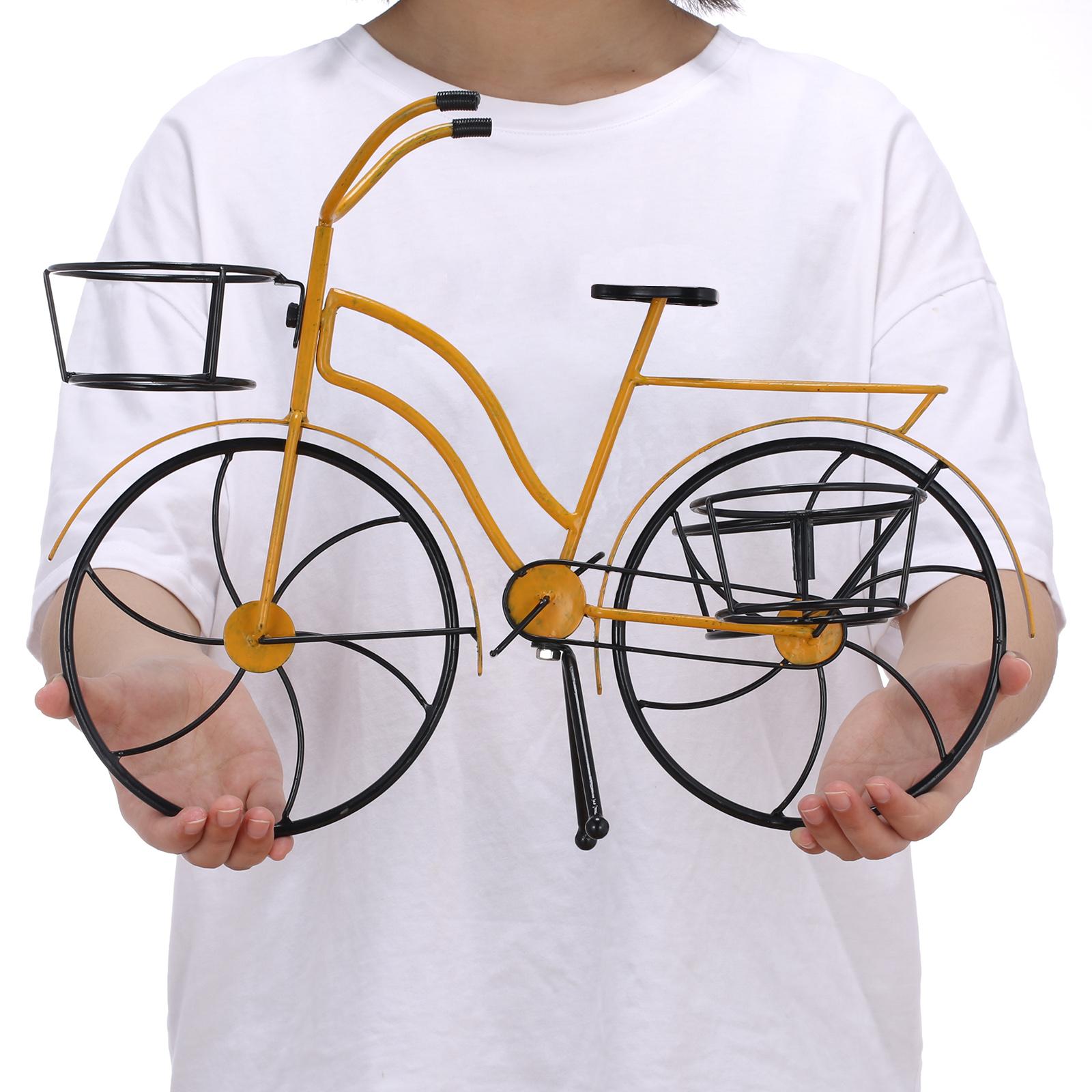 

Подставка для велосипеда Tomfeel, три горшка из железа, подставка для цветов, ремесленная работа, в помещении, на открытом воздухе или в саду