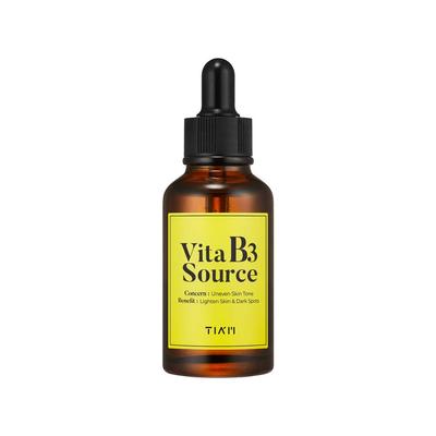TIAM Vita B3 Source, Niacinamide Serum, 10% Niacinamide (Vitamin B3), 2% Arbutin Serum, Age Spot, Hyperpigmentation, Dark Spot (40ml 1.35fl Oz)