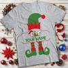 Personalised Unisexs And Unisexs Elf Hat Christmas Tshirt Tee Mc