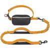 Adjustable Retractable Dog Leash With Waist Belt Pack Walking Running Training Reflective Nylon