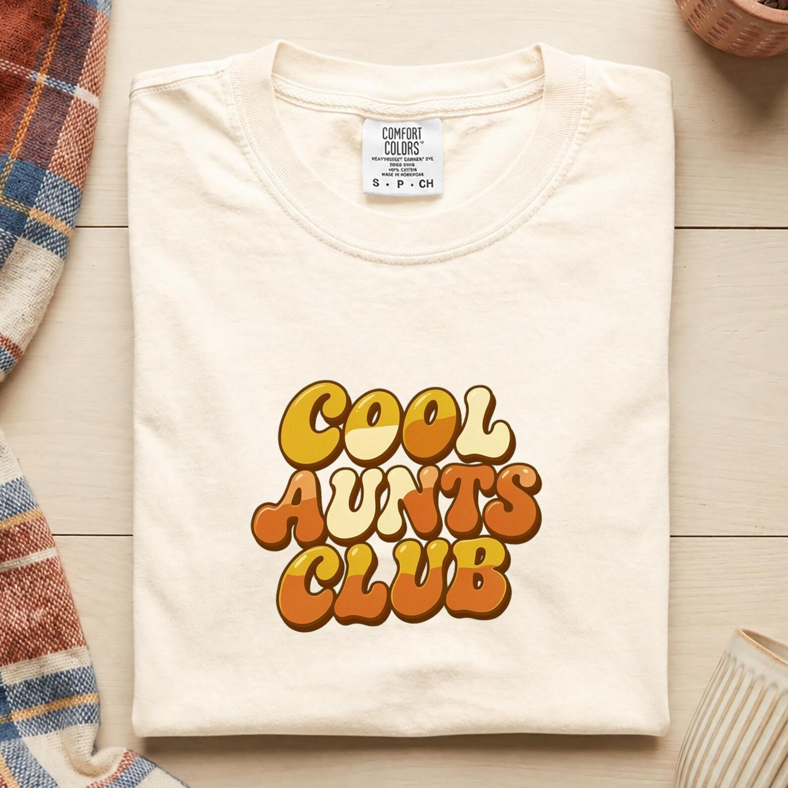 Cool Aunts Club T-Shirt, Cool Aunts Club Shirt, Cool Aunts Club Tshirt, Gift For Aunt, Aunt Birthday Gift, Aunt Gift, Aunt Shirt, Aunt Gifts M