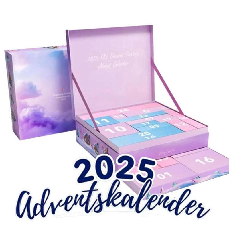 Diamond Painting Advent Calendar 2025 Christmas Countdown Kit W/ 24 Designs