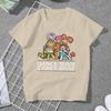 ZX Dance Your Cares Away Kawaii Girls Women TShirt Fraggle Rock 5XL Blusas Harajuku Casual Short Sleeve Vintage Oversized Tops