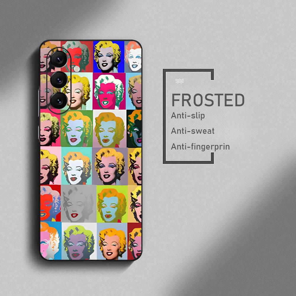 

Art A-Andy Warhol Draw Phone Case For Samsung Galaxy S26 S25 S24 S23 S22 S21 Plus Ultra Note20 Soft Black Galaxy S26 Plus