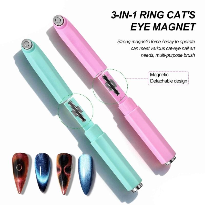 Precise Magnetic for Nail Art with Accurate Positioning and Quick Operation Suitable for Home and Salon Use