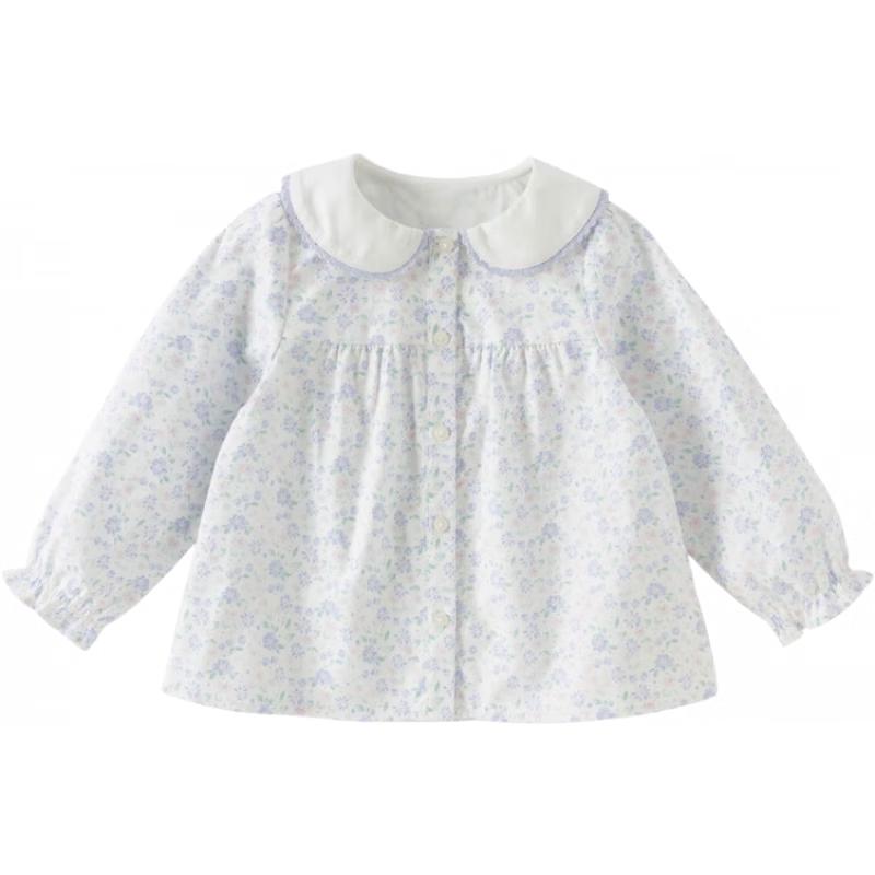 

DAVE & BELLA Girls Floral Print Cotton Shirt 120cm
