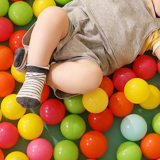 100Pcs Ocean Baby Ball Eco-Friendly High Density Kids Toy Colorful Water Pool Ball for Kids