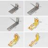 Stainless Steel Corner Brackets L-Shaped Bracket Fastener Fastener Joint Bracket  Furniture