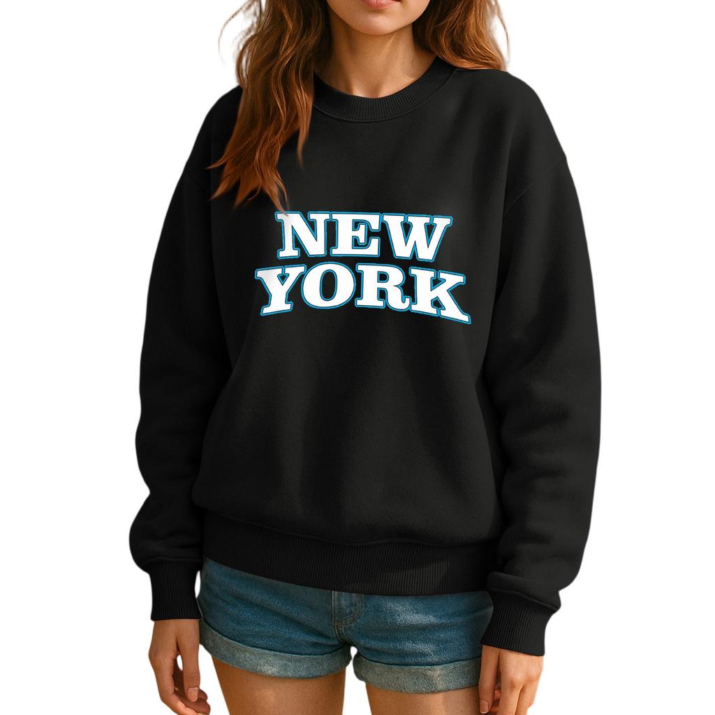 Crewneck Sweatshirt For Women Fall Graphic Sweatshirts Vacation Long Sleeve Drop Shoulder Pullover