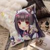 Cartoon Nekopara Classic Vintage Personalized Pillow Dust Cover Bedroom Kids Party Decoration Pillowcase Birthday Children Gift