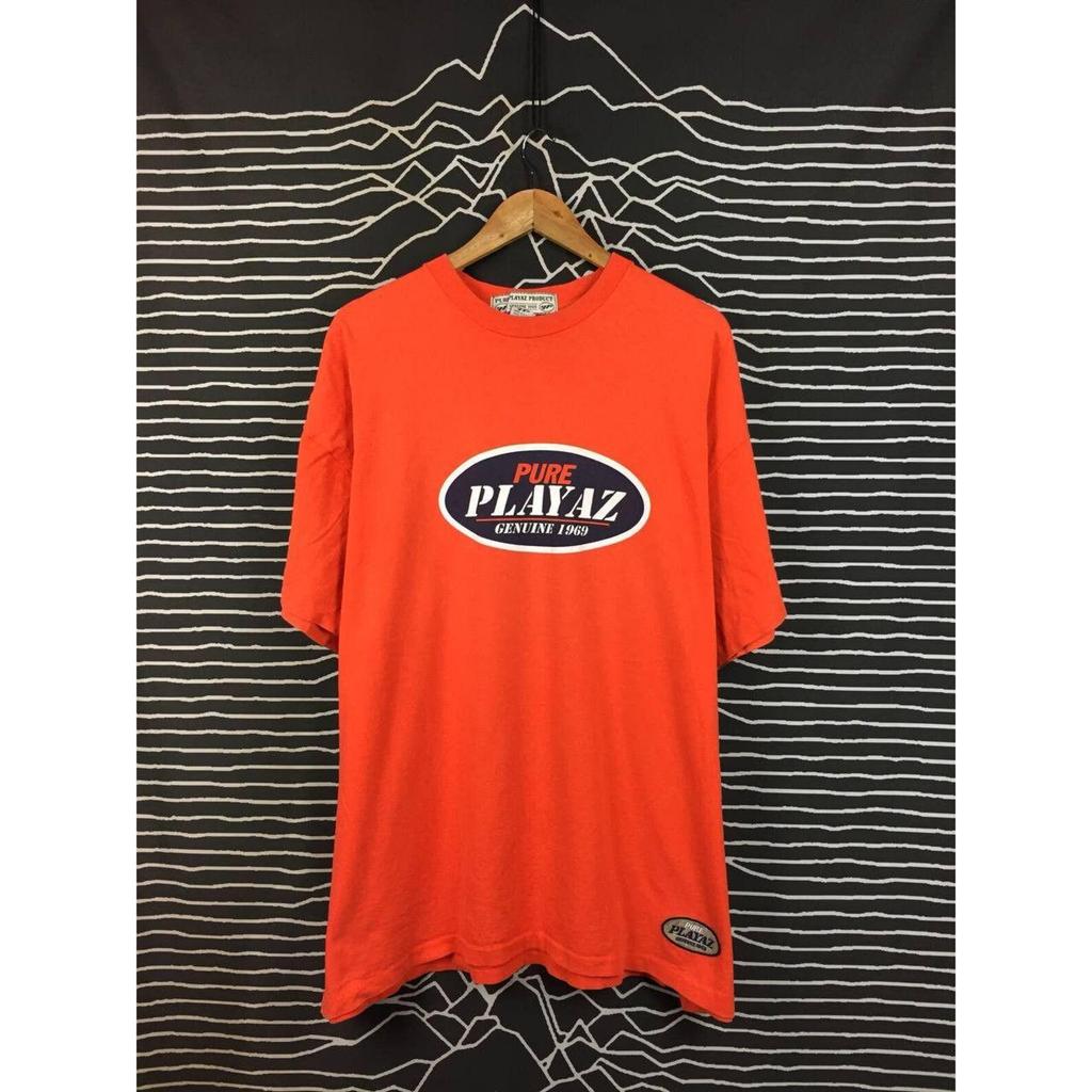 Vtg 90s Pure Playaz Made in Usa Hip Hop Streetwear Rap Tee