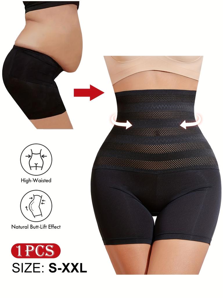 High-waisted Tummy Control Pants Body Shaping and Butt Lifting Flat Leggings Seamless Tightening Waist Slimming Pants