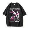Japanese Manga Black Stones Nana Osaki Vintage T Shirts Women Clothing Short Sleeve T-shirt Women T-shirts