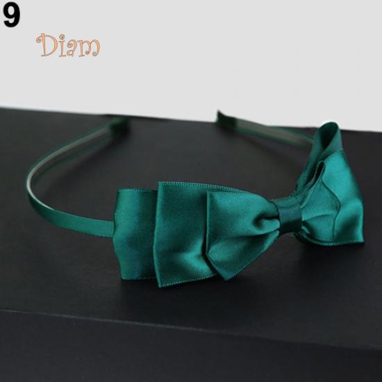 Tenfyer Fashion Women Girl Big Bowknot Hair Hoop Headband Clip Accessory Xmas Gift