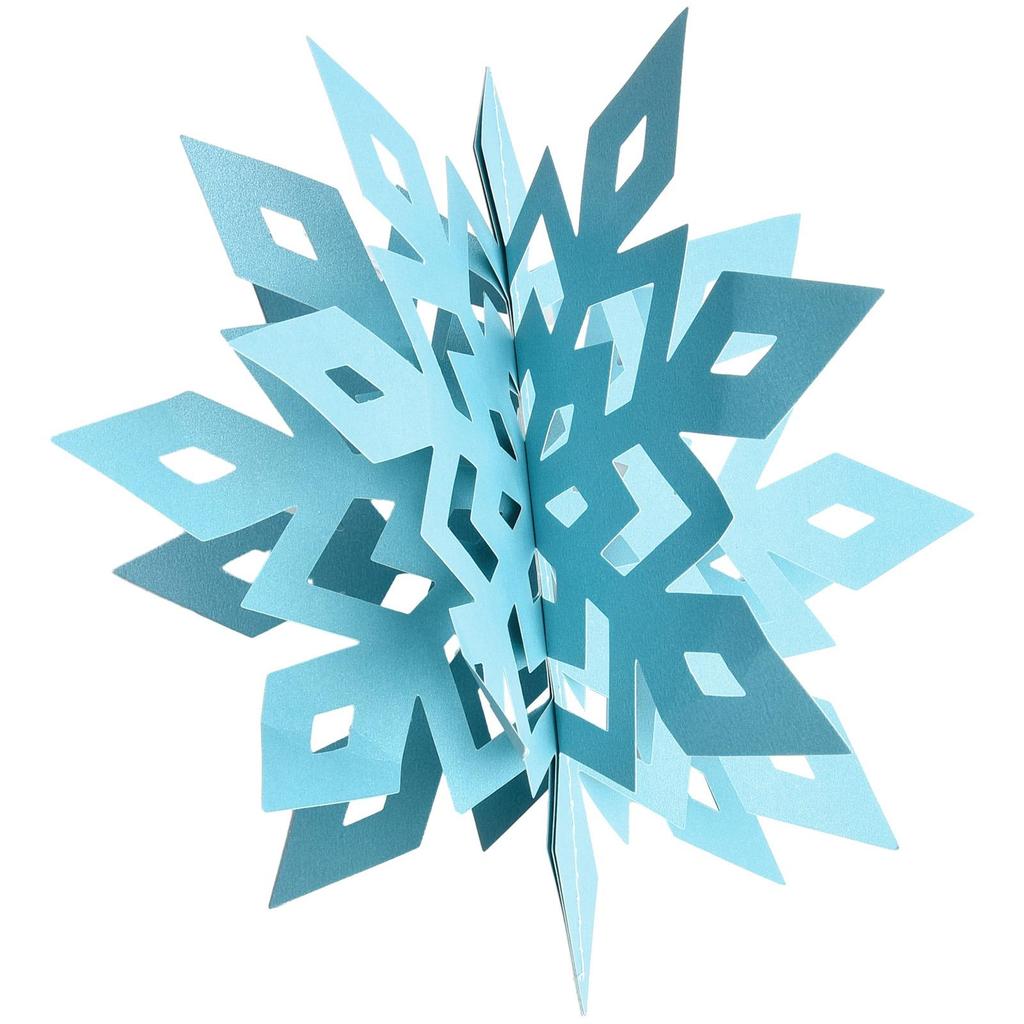 Snowflake Charms for Festive Home Decoration Pack of 6 Sparkling Designs