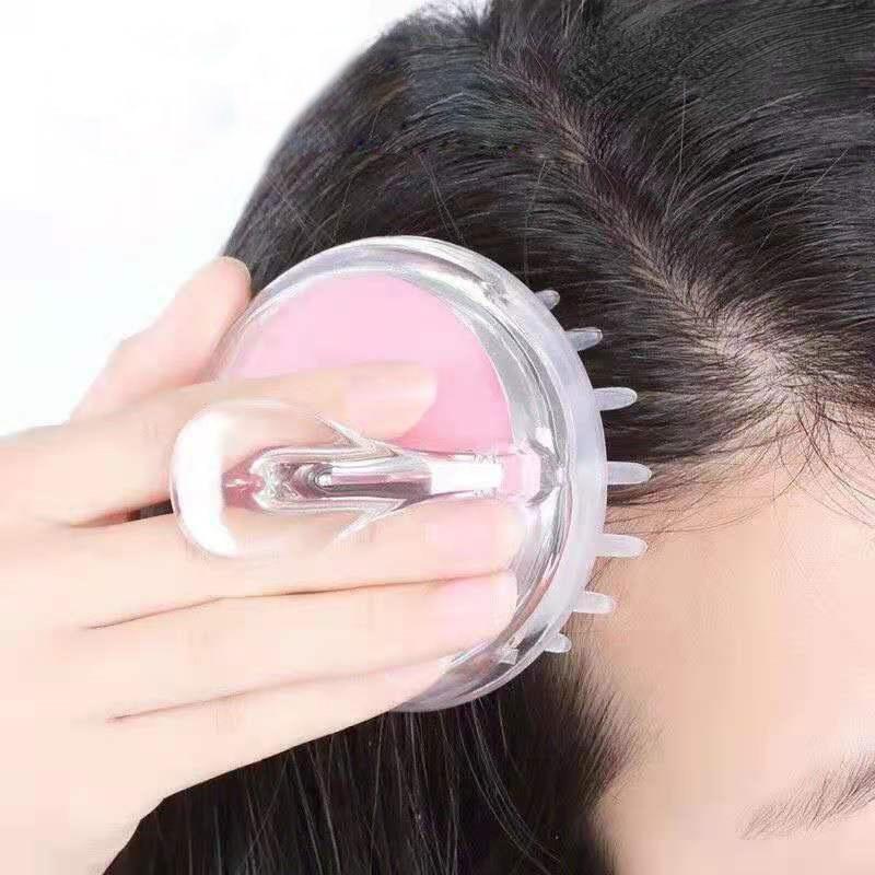 1Pc Soft Massage Hair Brush Body Brush Hair Shampoo Scalp Scrubber Hair Care Brush