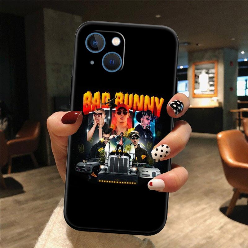IK10 Bad Bunny Phone Case for Samsung Galaxy S20 S21 S22 Ultra FE + Plus A21S A22 A24 A25 A26 A30 A30S A31