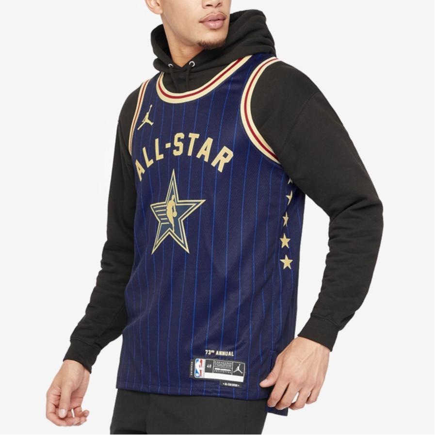 Jordan NBA Dri-Fit All-Star James Dres Modrý Pánský Streetwear FQ7739-422