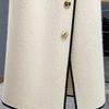 Matakawa Spring Autumn Women Skirts Fashion Chic Faldas Mujer A Line Elegant Simple Sweet Long Skirt