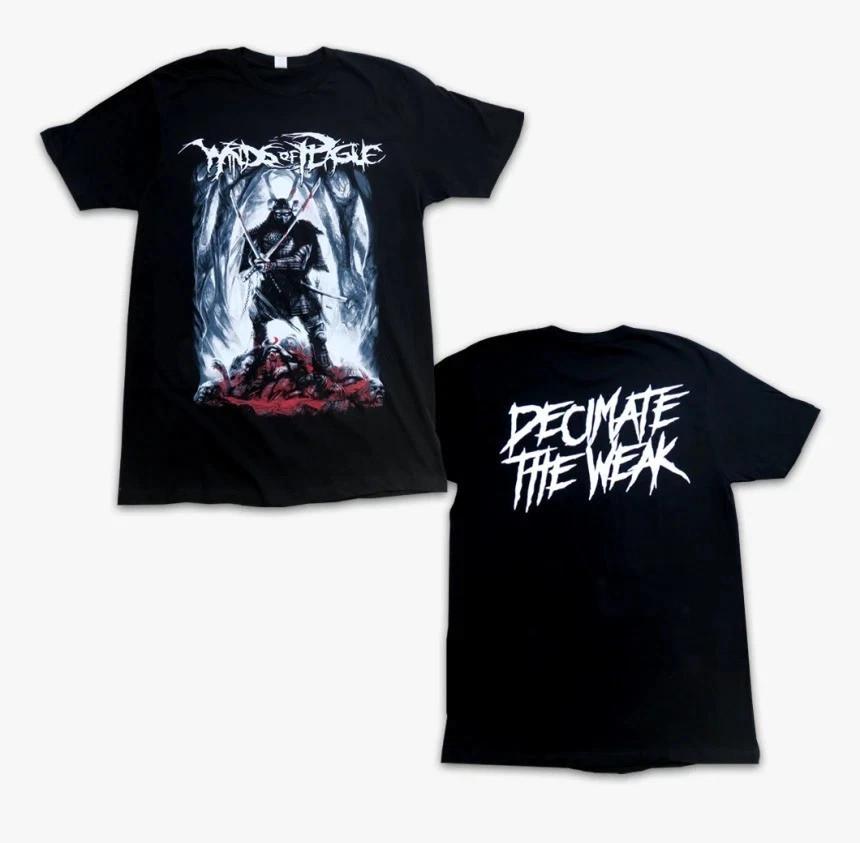 Winds Of Plague Band 2 Sides Decimate The Weak Black S to 5XL Shirt XL